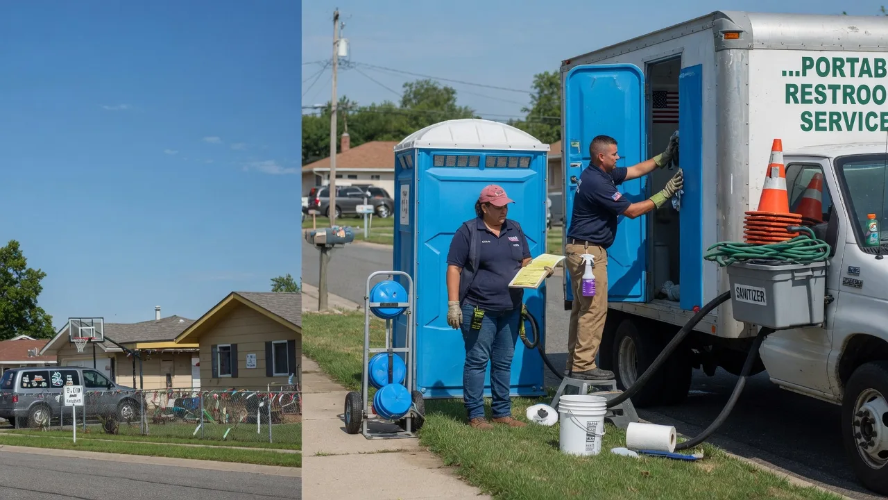 Portable Toilet Rental in Bismarck, ND near me